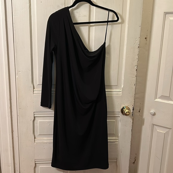 Talbots Single Sleeve Jersey Knit Dress, size large - Picture 2 of 7